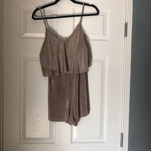 Gold romper!